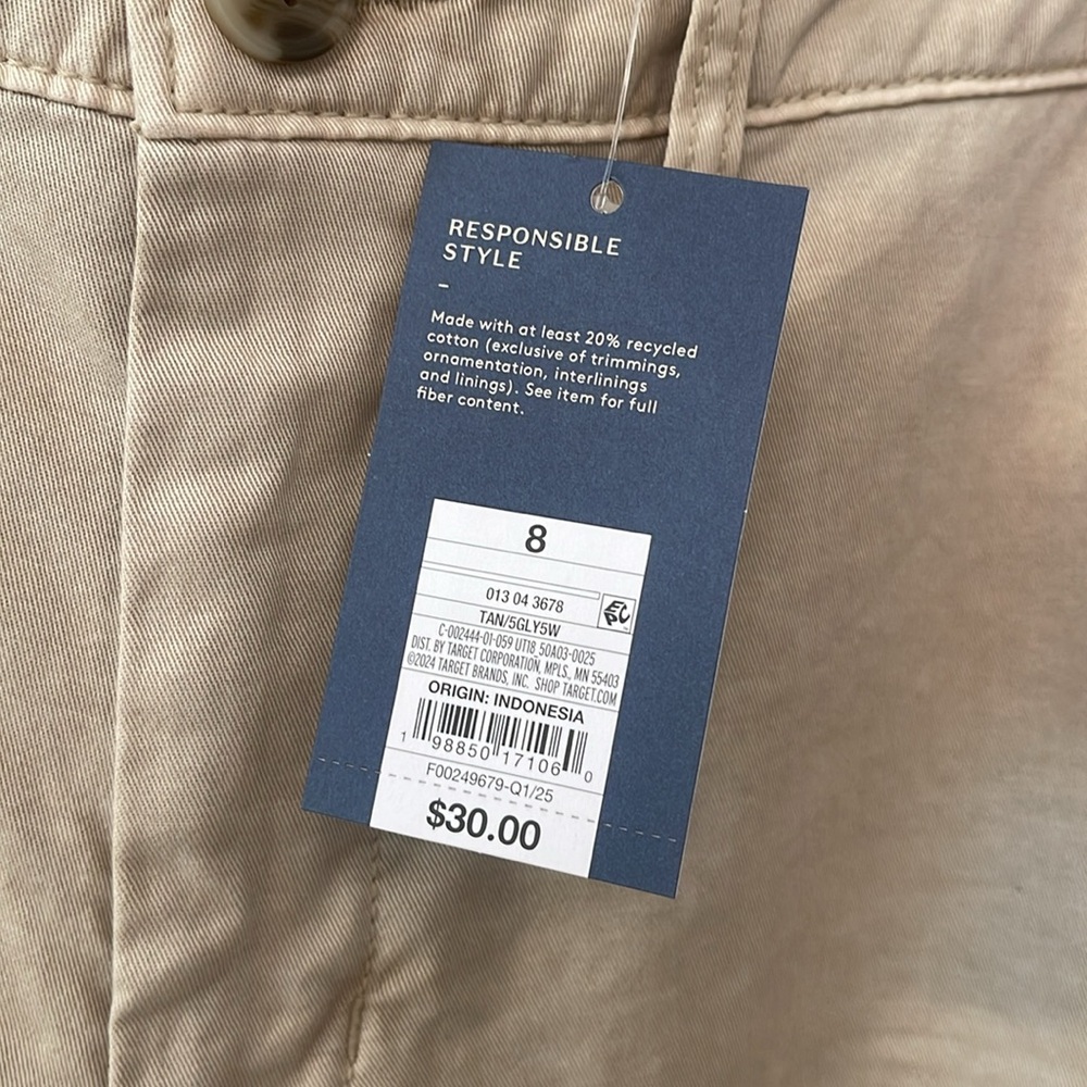 Universal Thread Women’s Tan High waisted pants/Size 8 - Picture 5 of 13